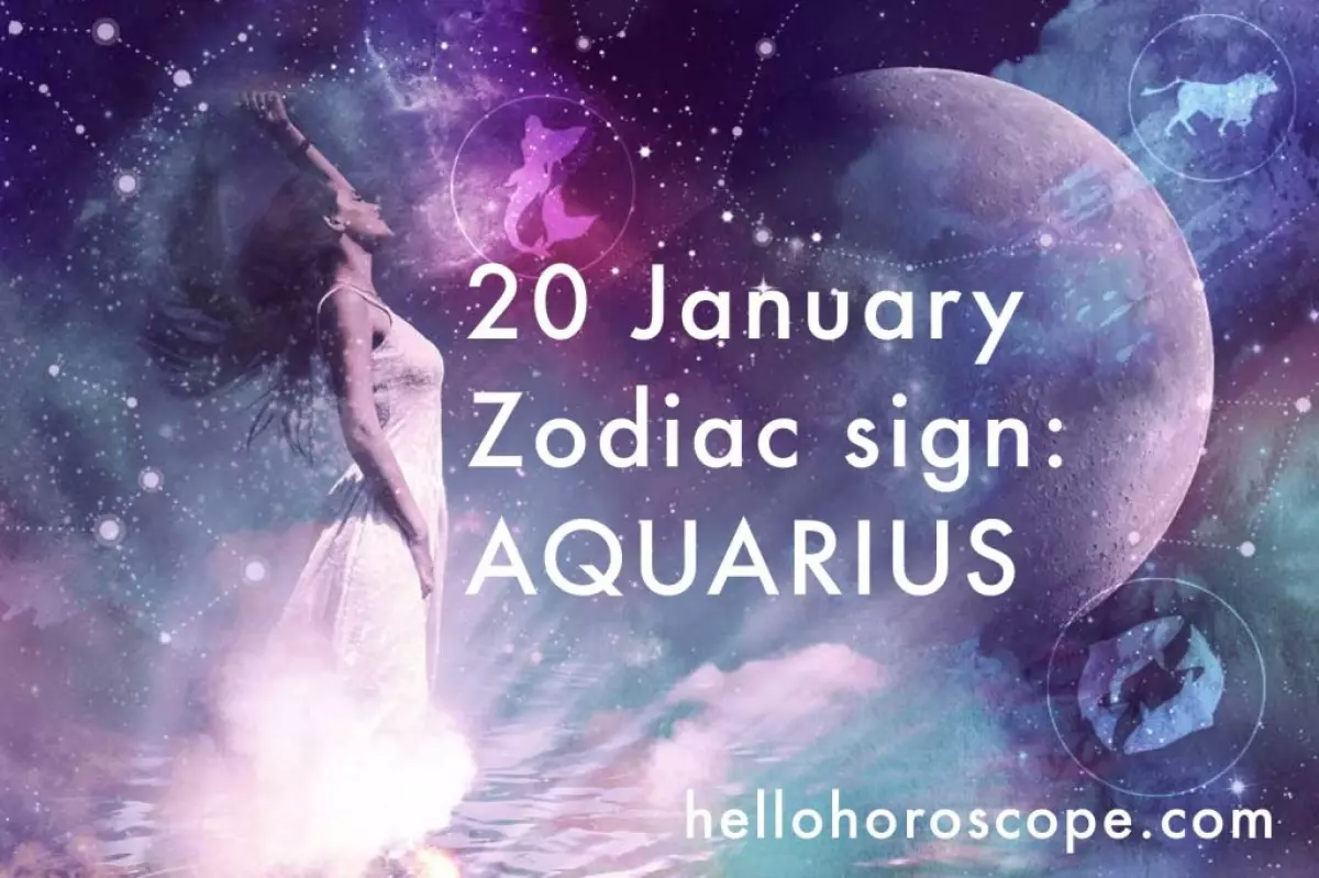 20 January Aquarius Zodiac