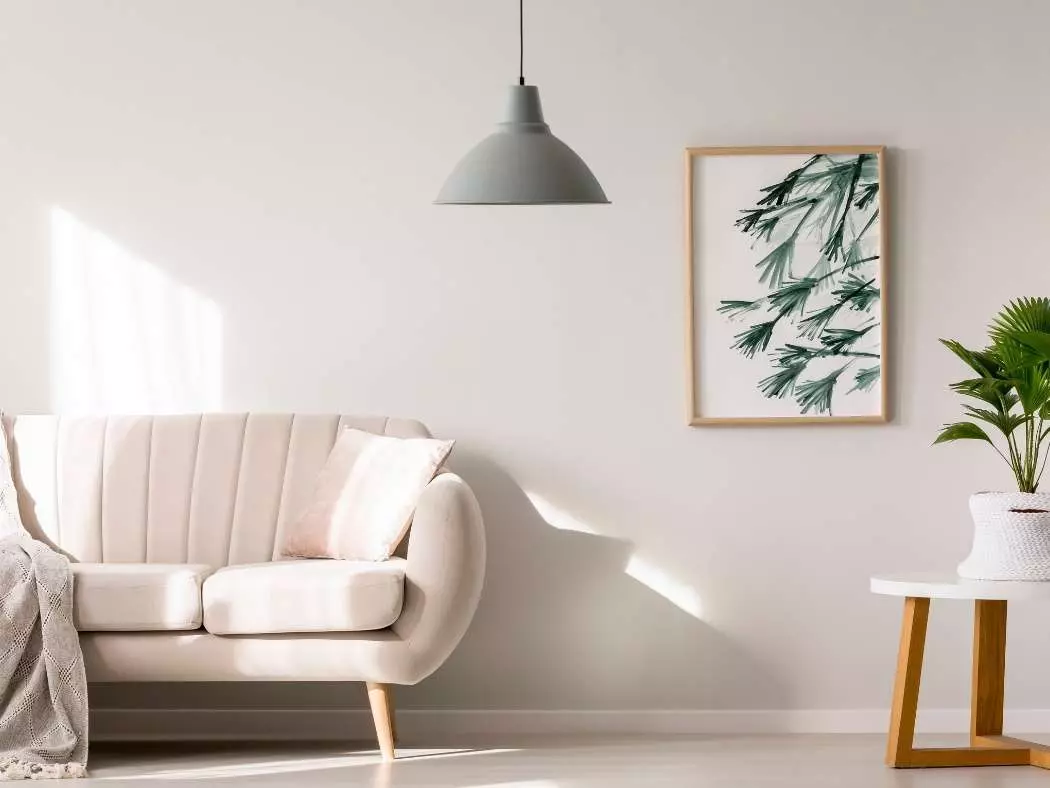 Minimalist home decor doesn't need loads of furniture to fill it in