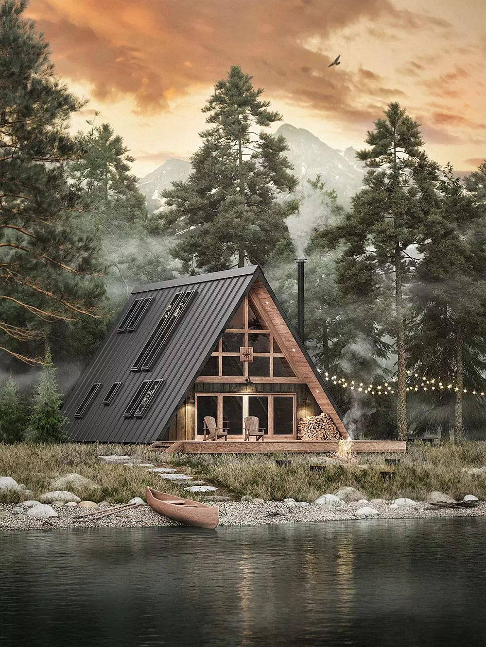 Ayfraym A-Frame Prefab Cabin