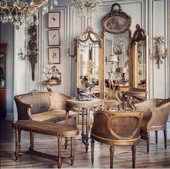 Picture Perfect French Living Room