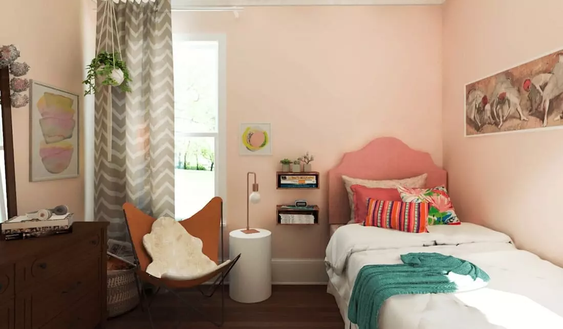 Pretty girls room interior design Lindsay B.