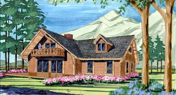 House Plan 76861,721 Square Foot, 3 Bed, 2.0 Bath Plan