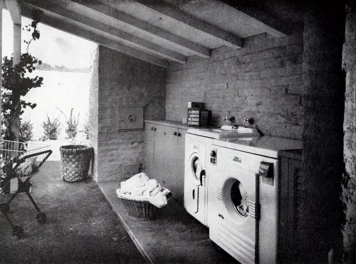 Retro laundry rooms