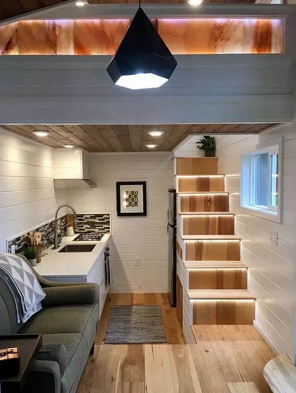 tiny house modern interior