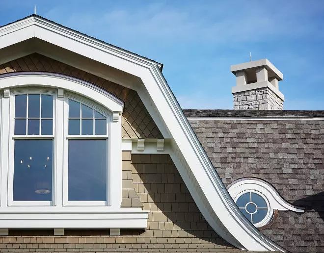 Gambrel Ceiling Living Room