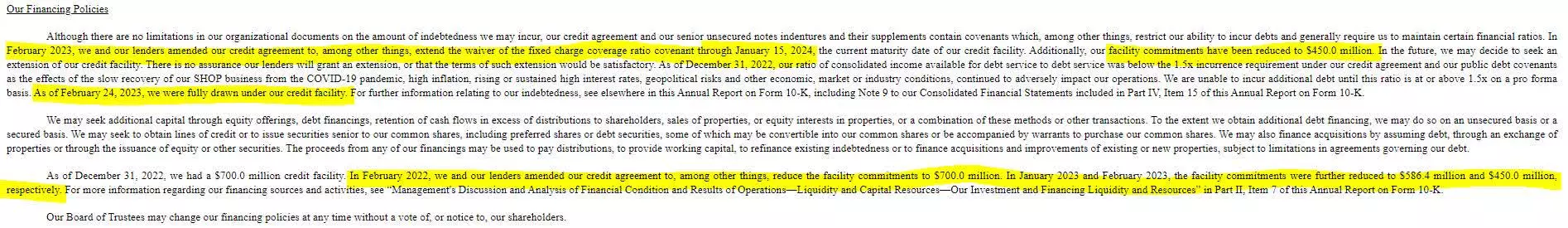 Diversified Healthcare Trust Office Occupancy