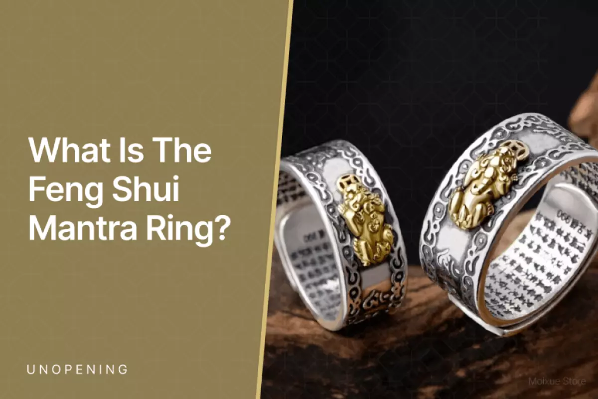 What is the Feng Shui Pixiu Mantra Ring?