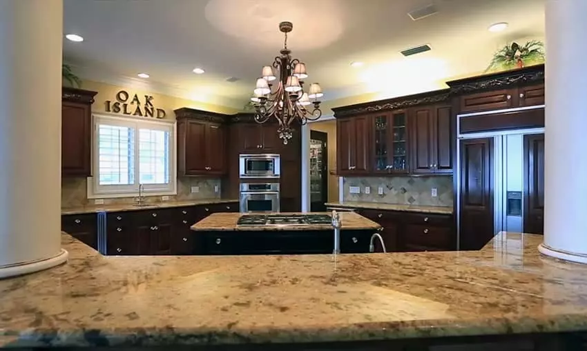 Transitional living room with cream built-in entertainment center