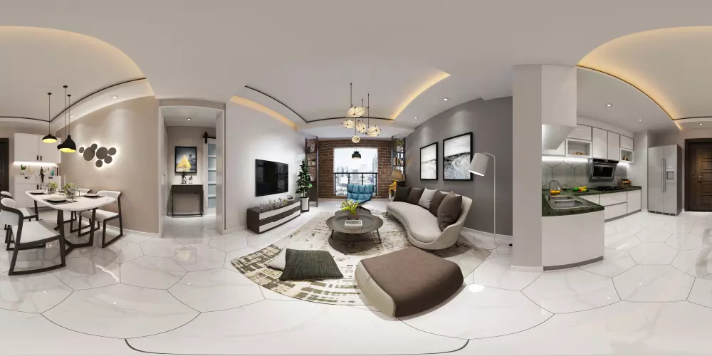 contemporary drawing room decor