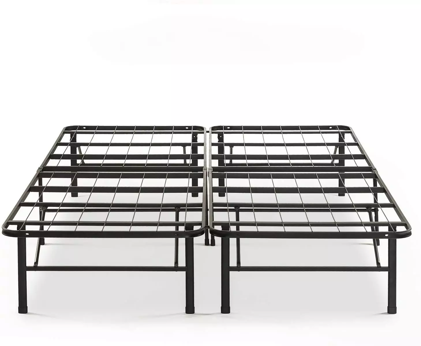 black-metal-bed-frame