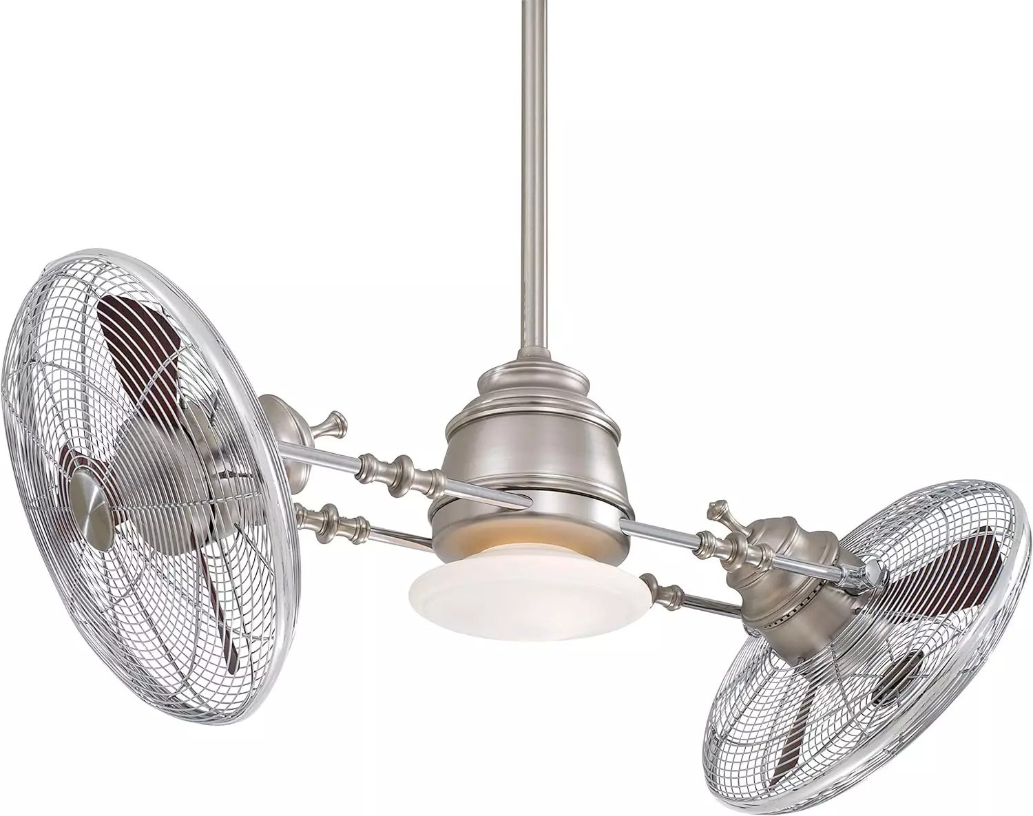 Minka-Aire F802-BN/CH Vintage Gyro Ceiling Fan