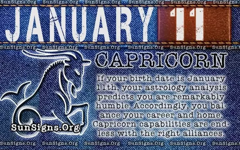 january 11 birthday