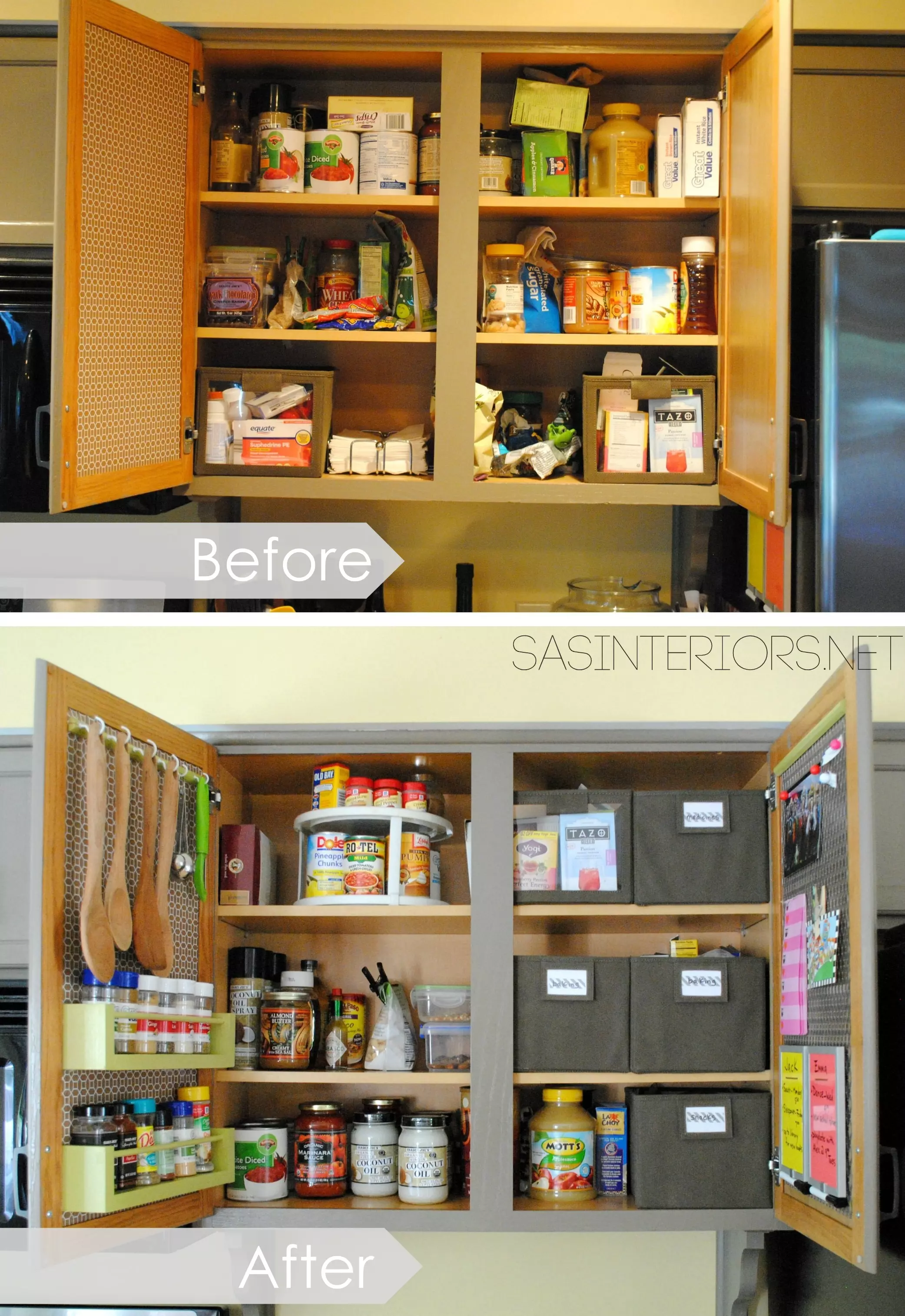 Kitchen Cabinet Organization