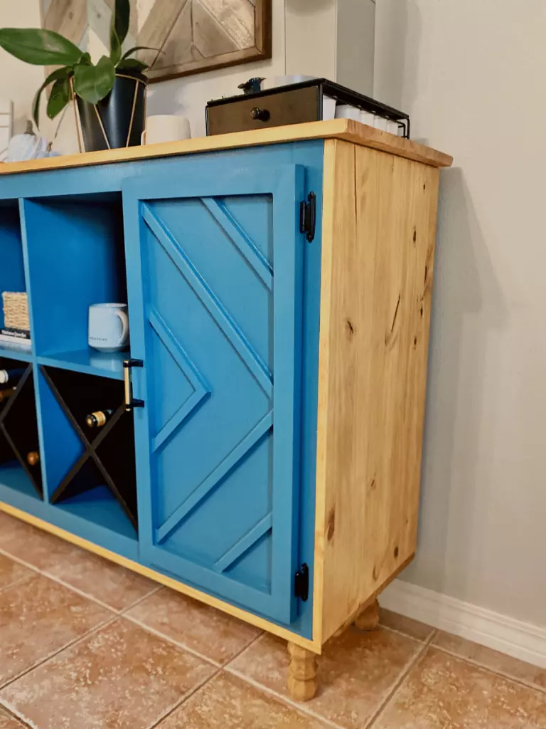 modern bar cabinet DIY