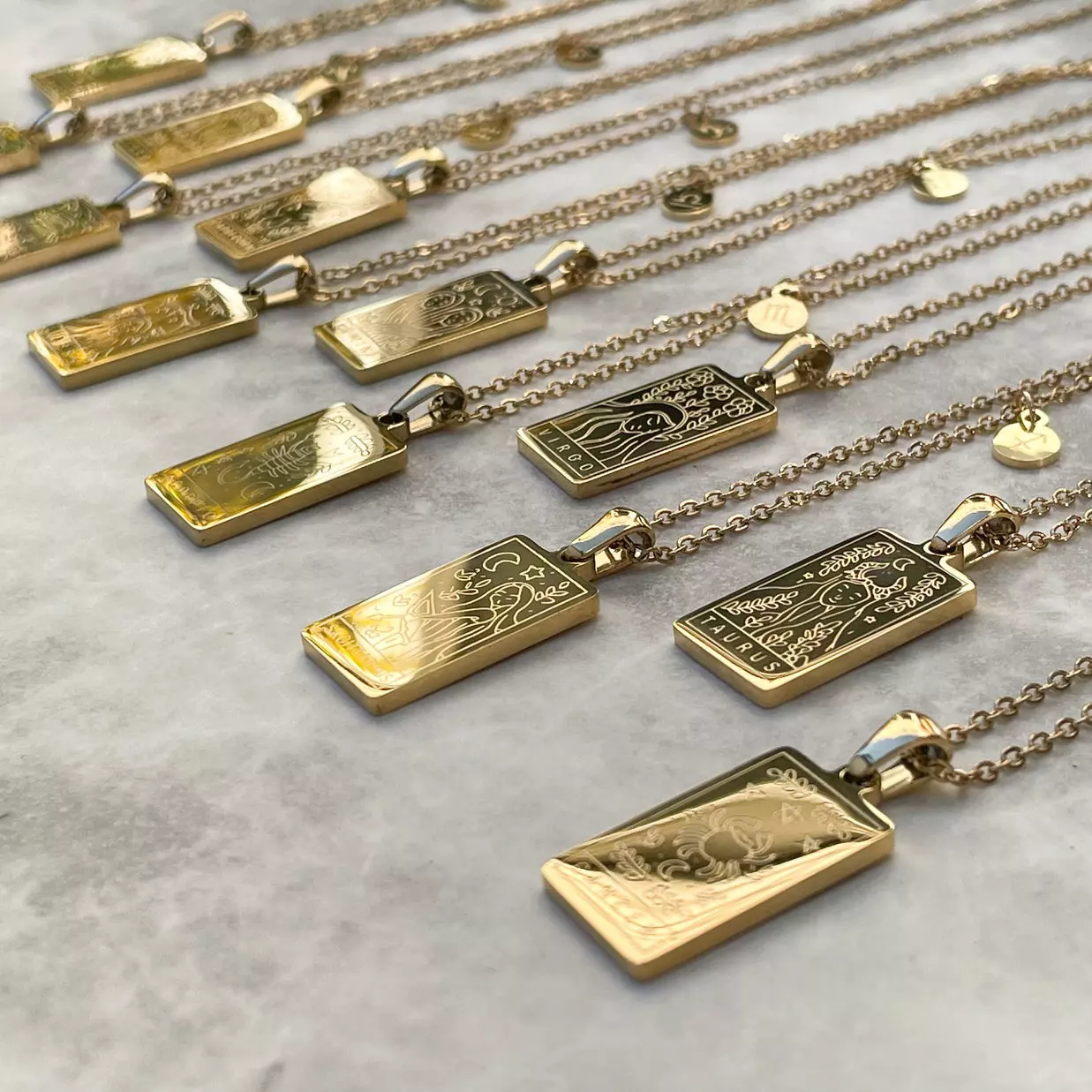 Gold Filled Zodiac Necklace