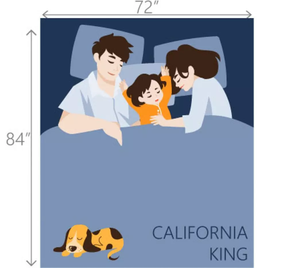 Image showing the size of an Olympic Queen type