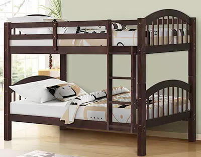 Dorel Living Moon Bunk Bed with USB Port