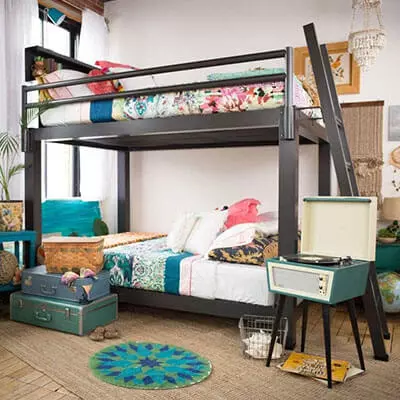 Mecor Vintage Bunk Bed