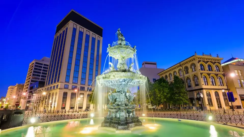 Fountain in Montgomery Alabama