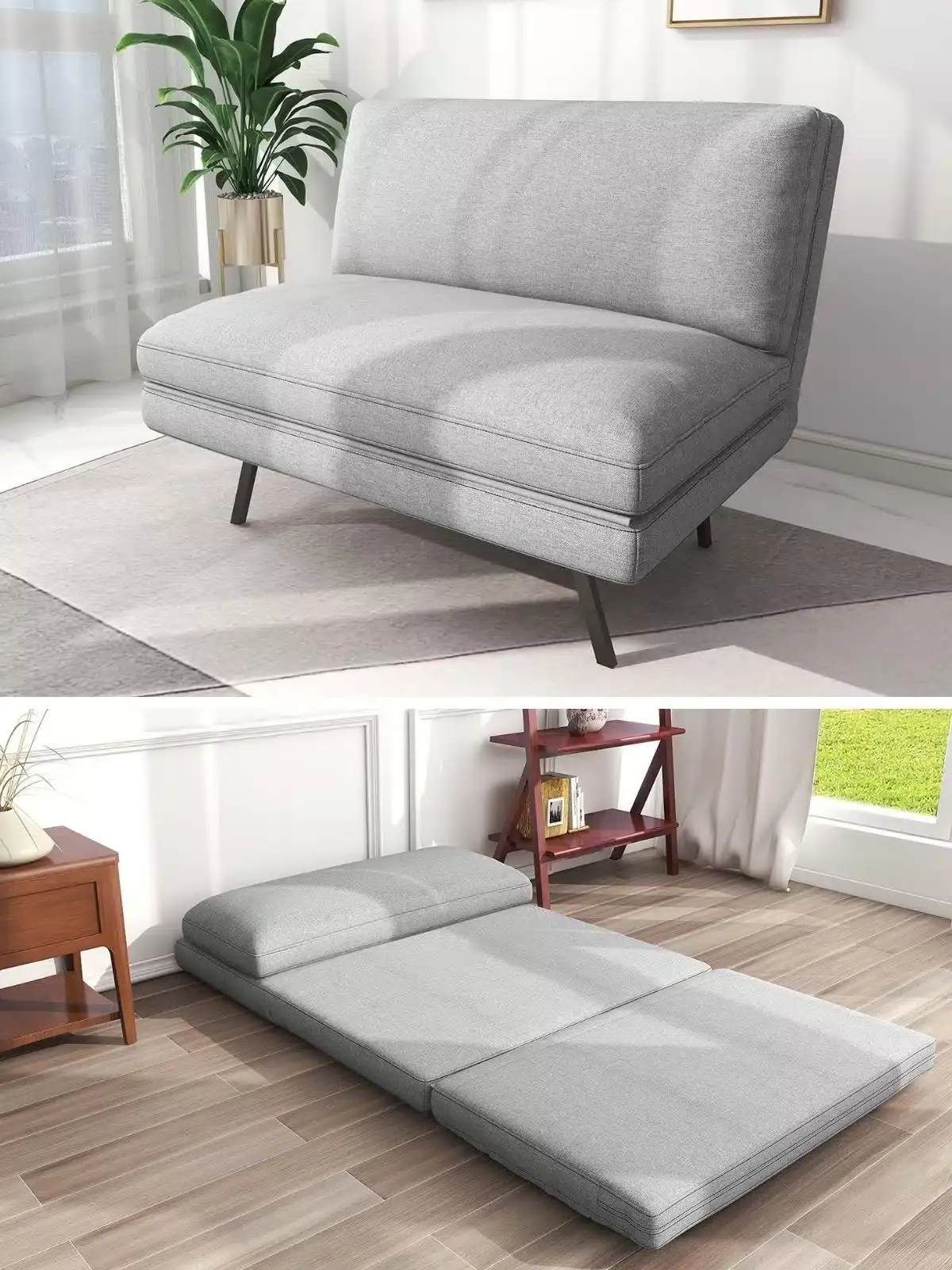 grey sleeper loveseat sofa 1 - 12 Best Loveseat Sleeper Sofas for Small Spaces (2023)