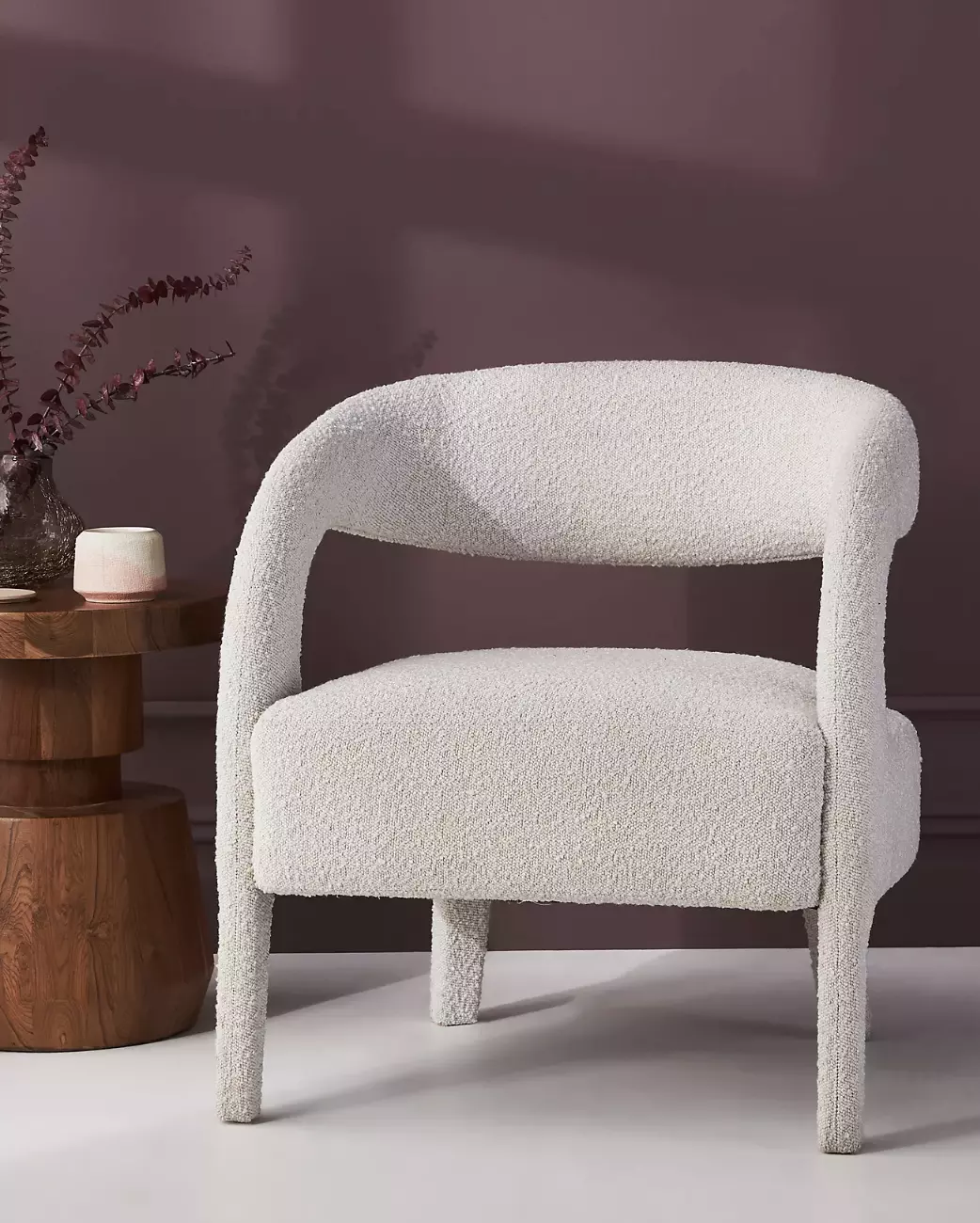 Boucle Hagen Accent Chair