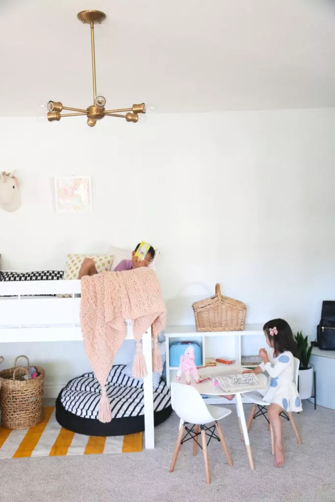 DIY Chalkboard in Play Space