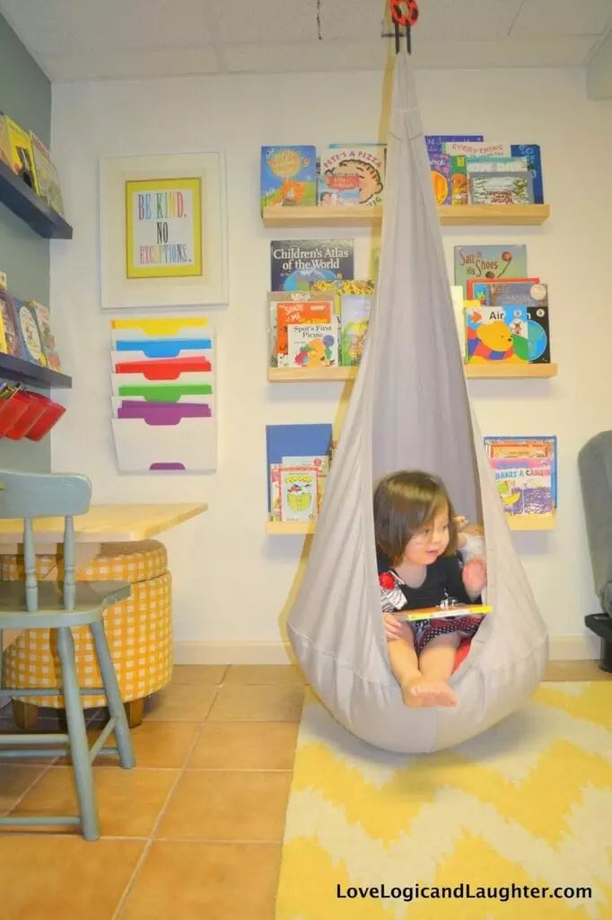 Train Table in Playroom