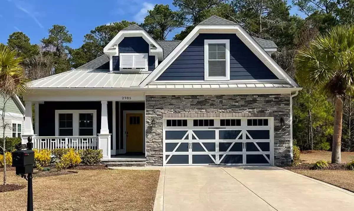 blue exterior house colors