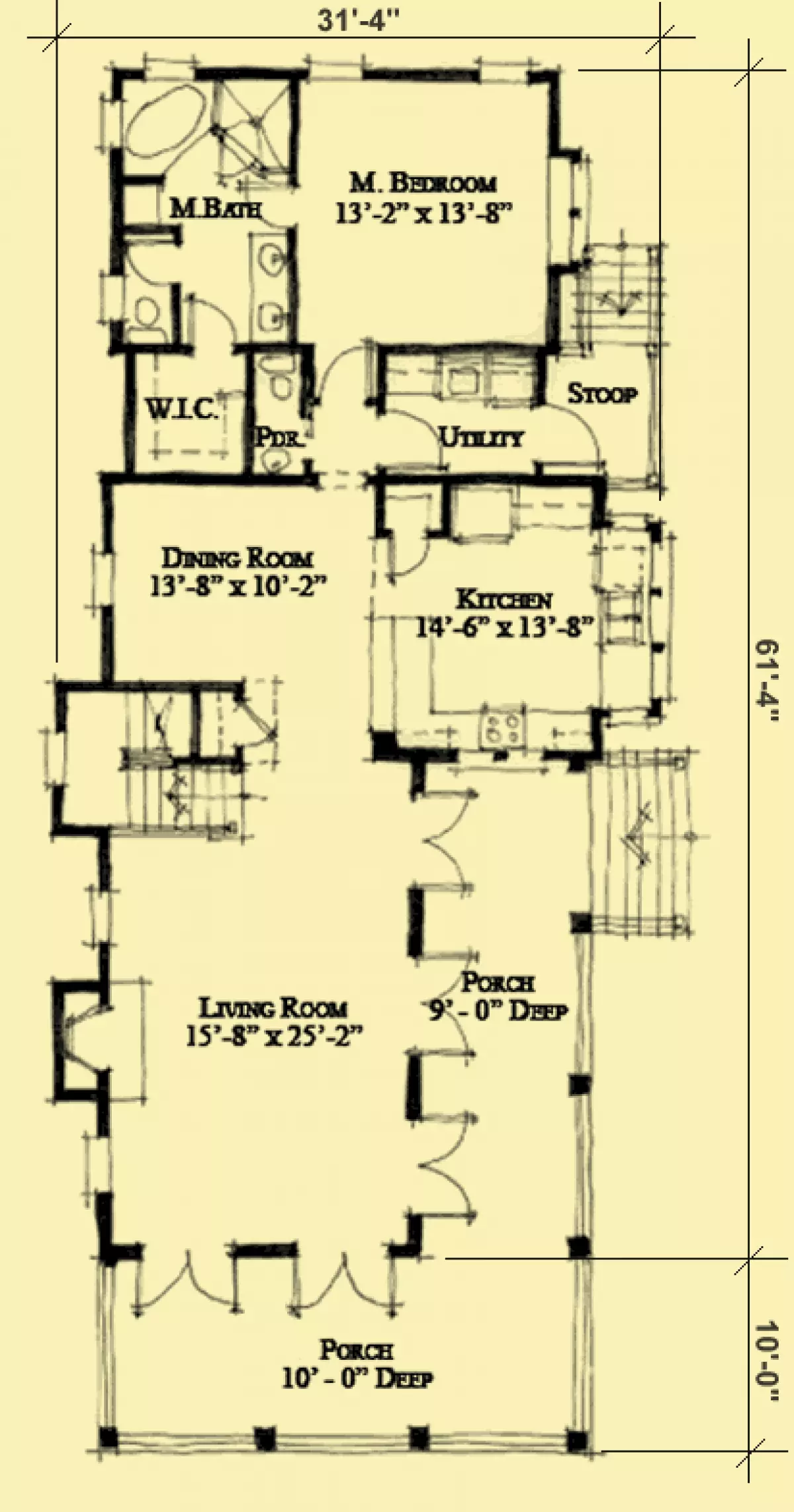 Southern Home Plans With A Side Entry