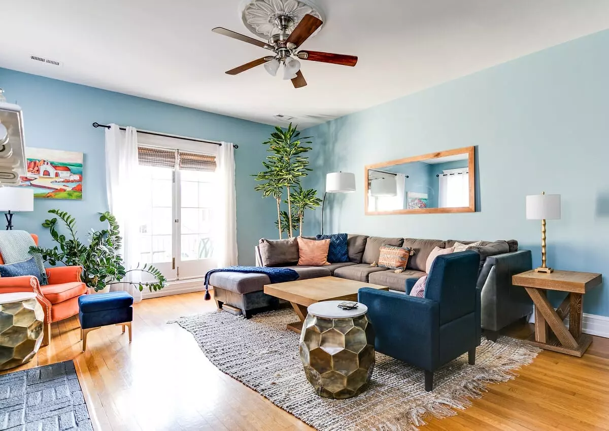 Family friendly living room - Houzz