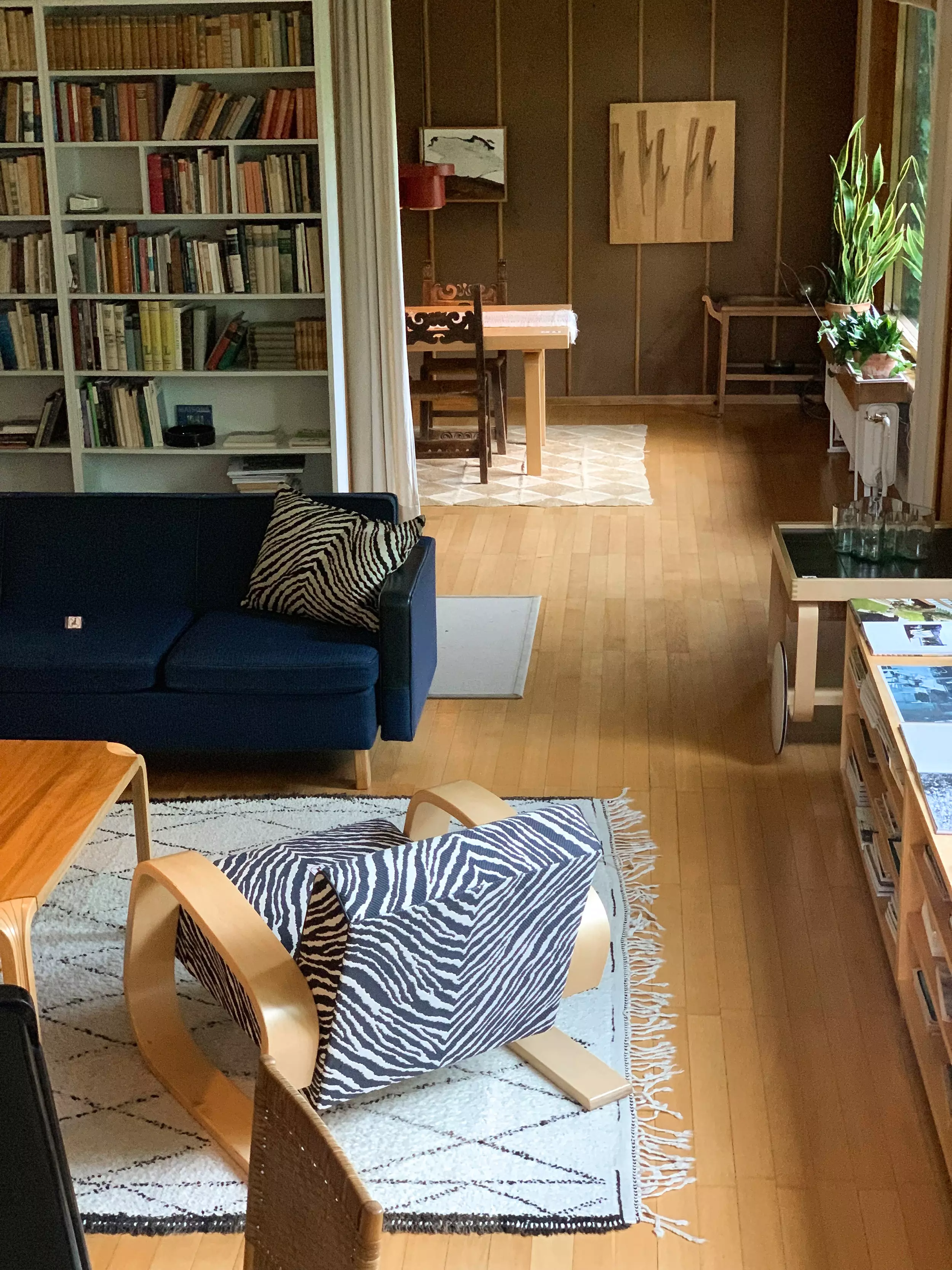 A modernist living room