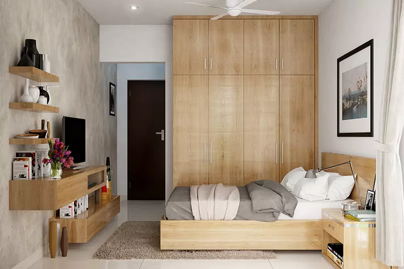 Wooden cupboard designs for bedrooms