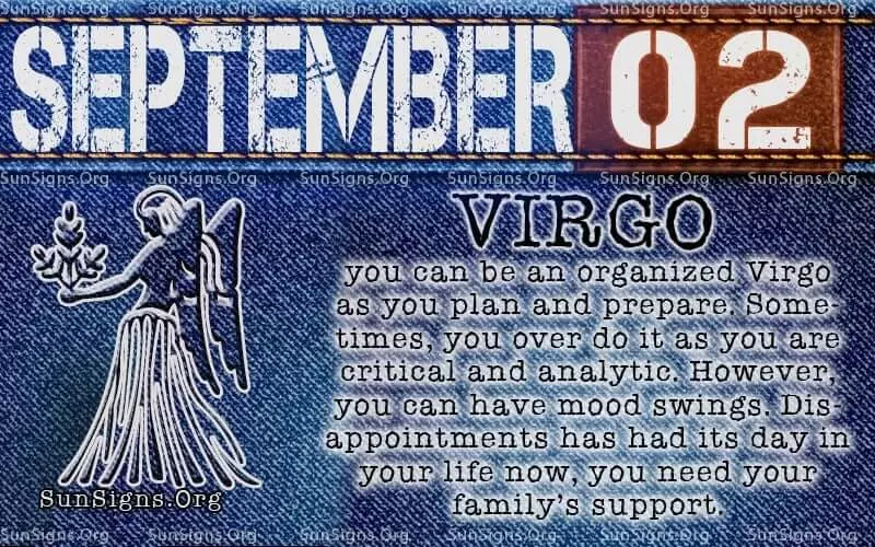 September 2 virgo