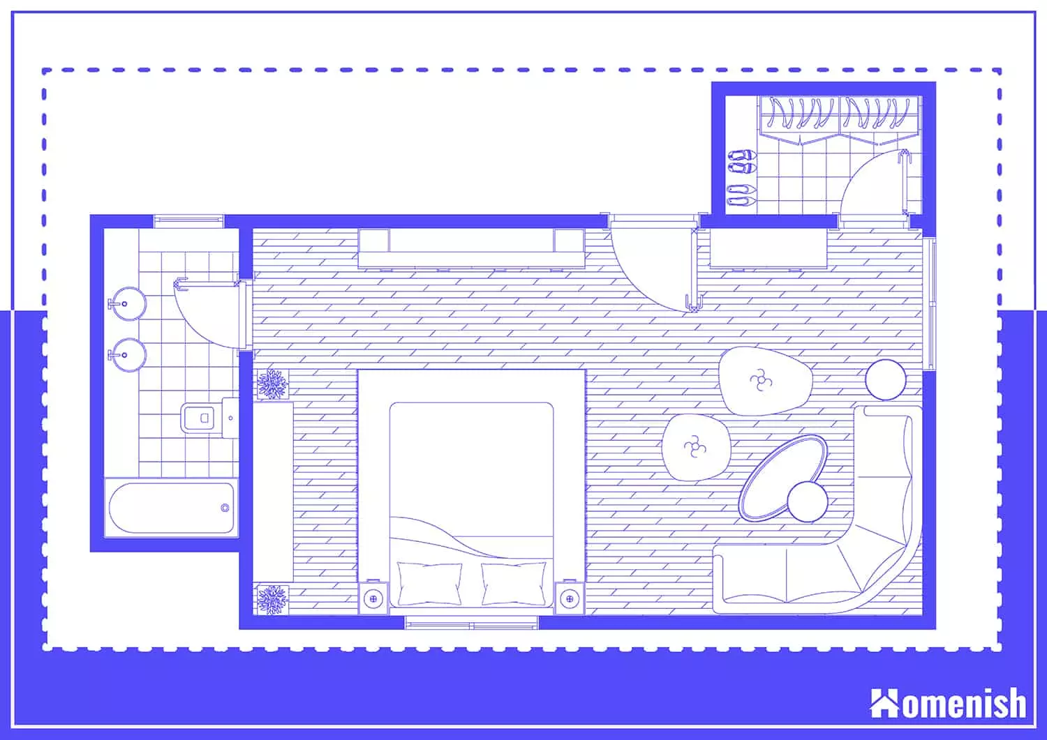 Spacious Seating Layout