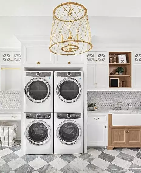 Laundry Room Decor Ideas with Pegboard