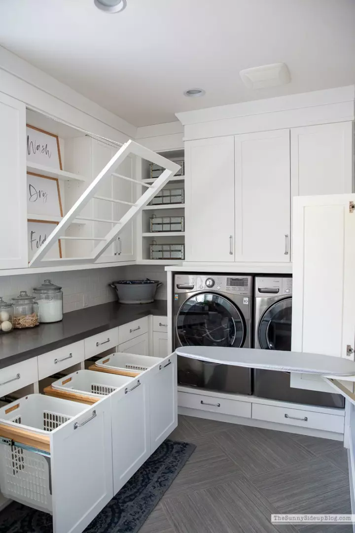 Laundry Room with Ironing Board