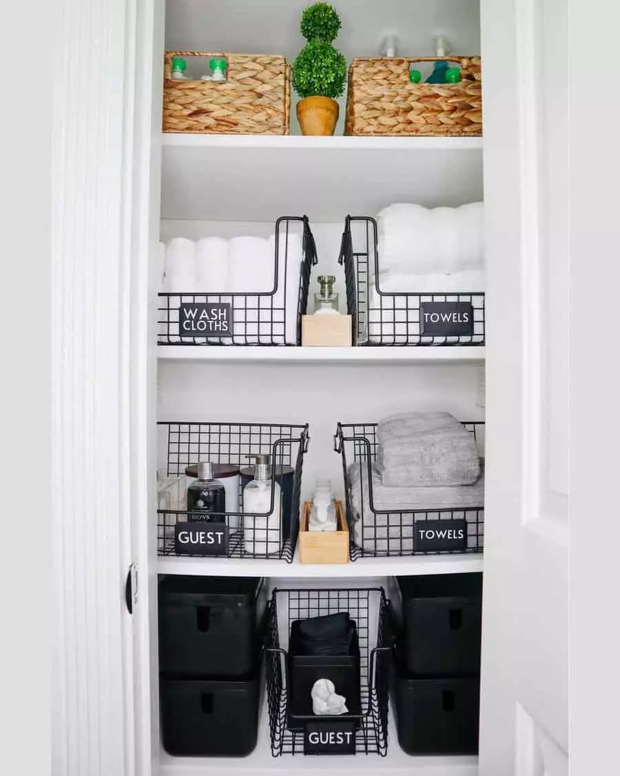 Bathroom Closet Organized Ideas cleanhouse.tink