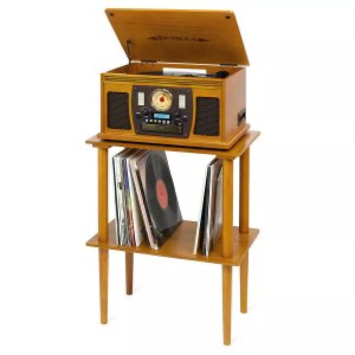 Victrola Wooden Stand for Wooden Music Centers