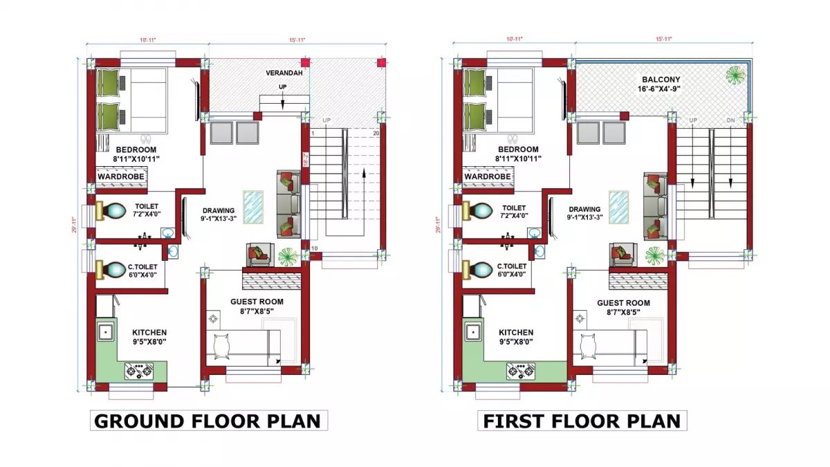 duplex house plans