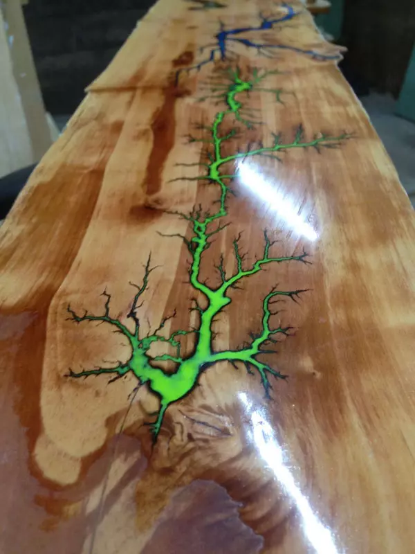 Wood Tree Slice Table