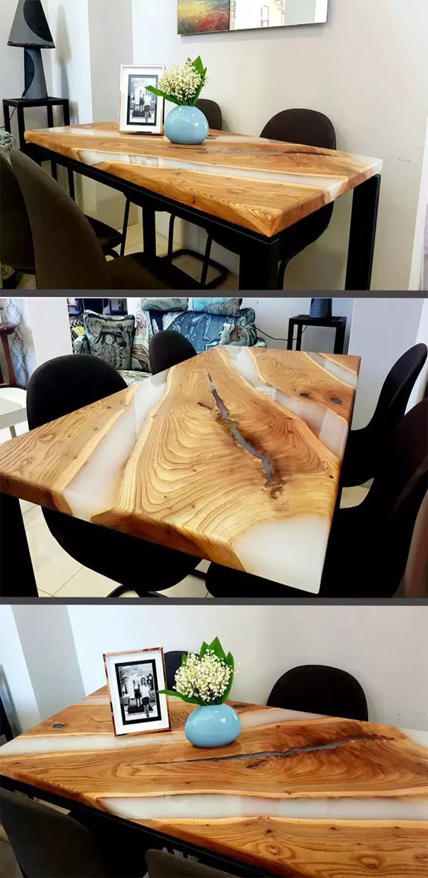 Resin Dining Table