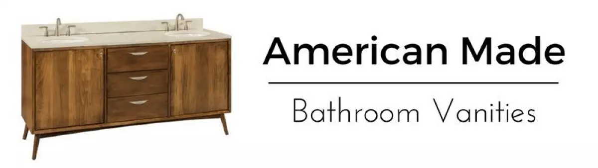 American Made Bathroom Vanities - Amish Handcrafted From Solid Wood