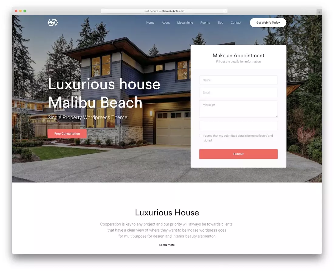 homeid real estate wordpress theme