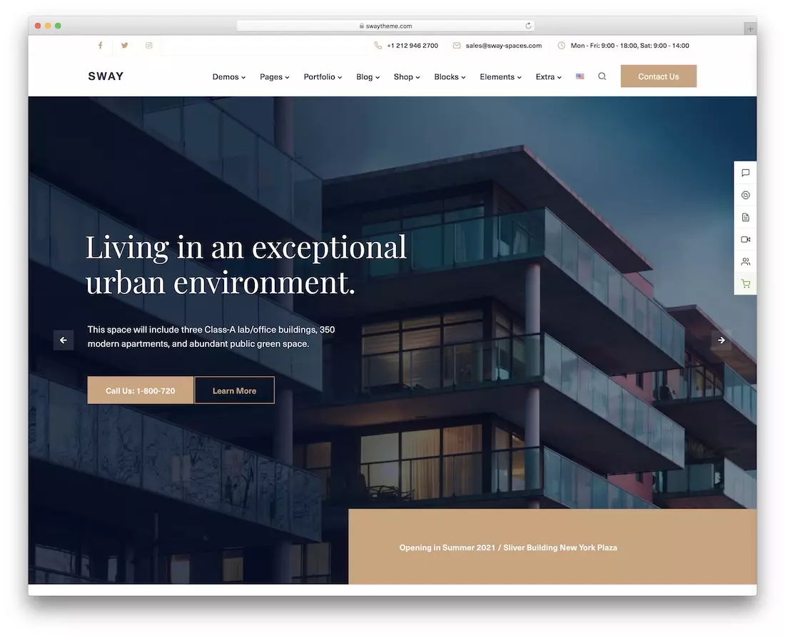 dinso real estate wordpress theme