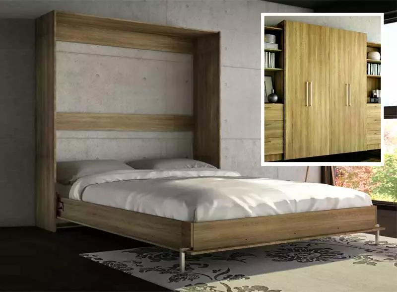 Horizontal Murphy bed