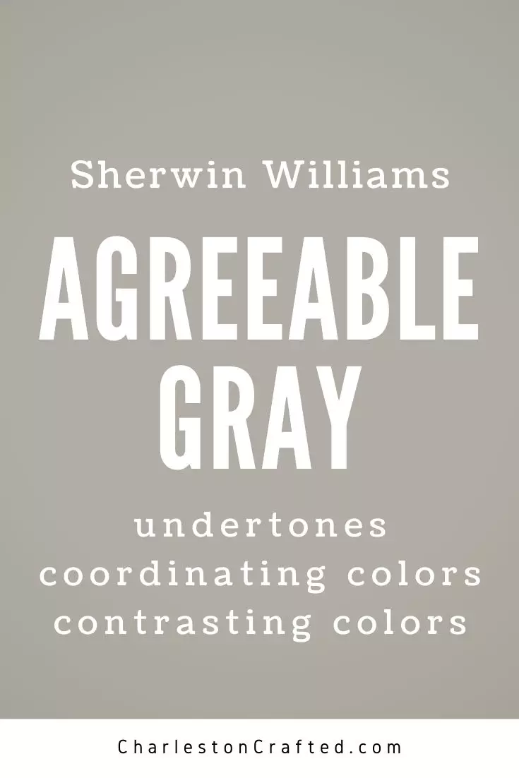 agreeable gray in a bathroom