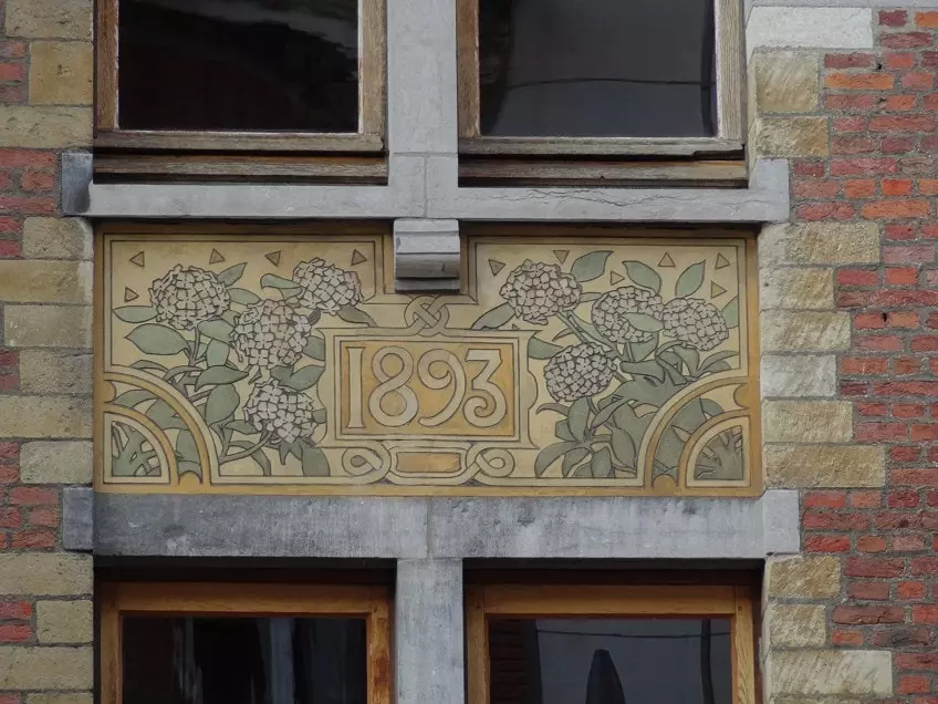 Art Nouveau Building Staircase