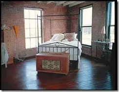 The commanding position provides a wider view of the bedroom.