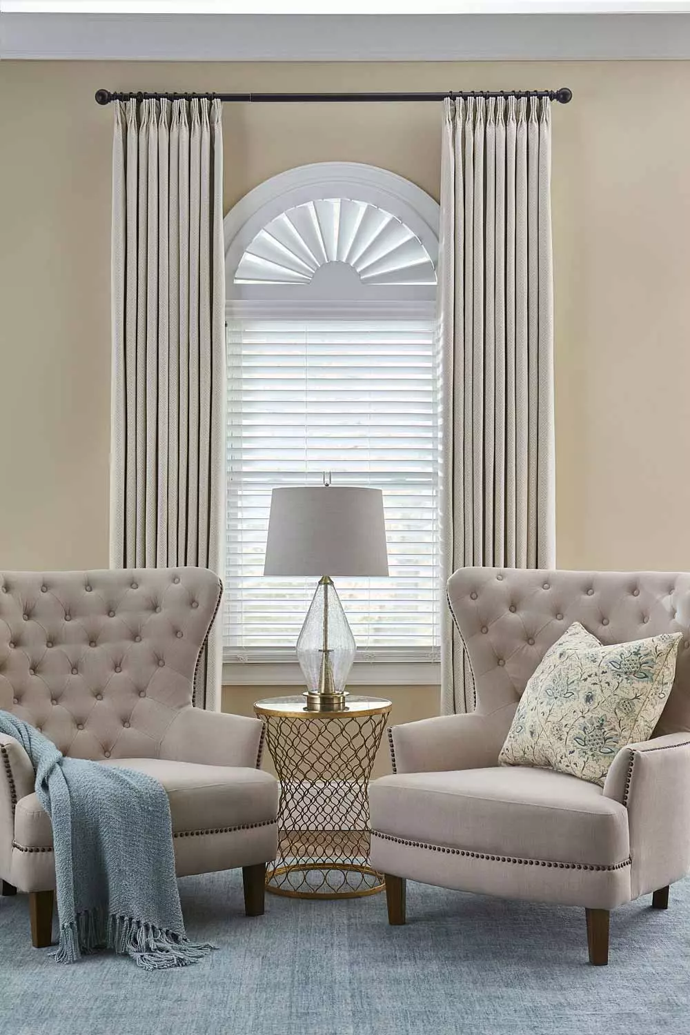 How to Layer Window Treatments