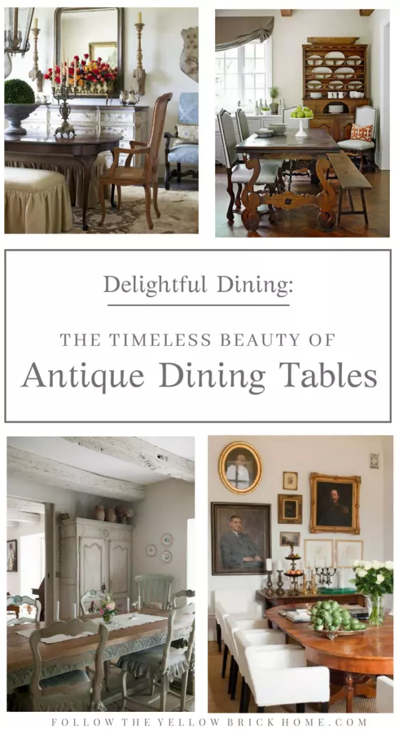 Beautiful Antique Dining Tables